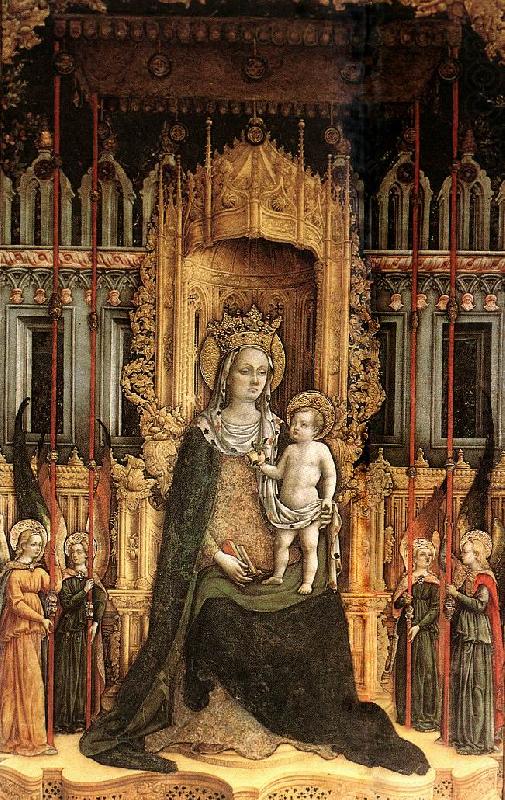 Triptych (detail) wert, VIVARINI, family of painters